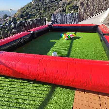 A+View Private Terrace Private Pool Family Fun Villa Badalona Buitenkant foto